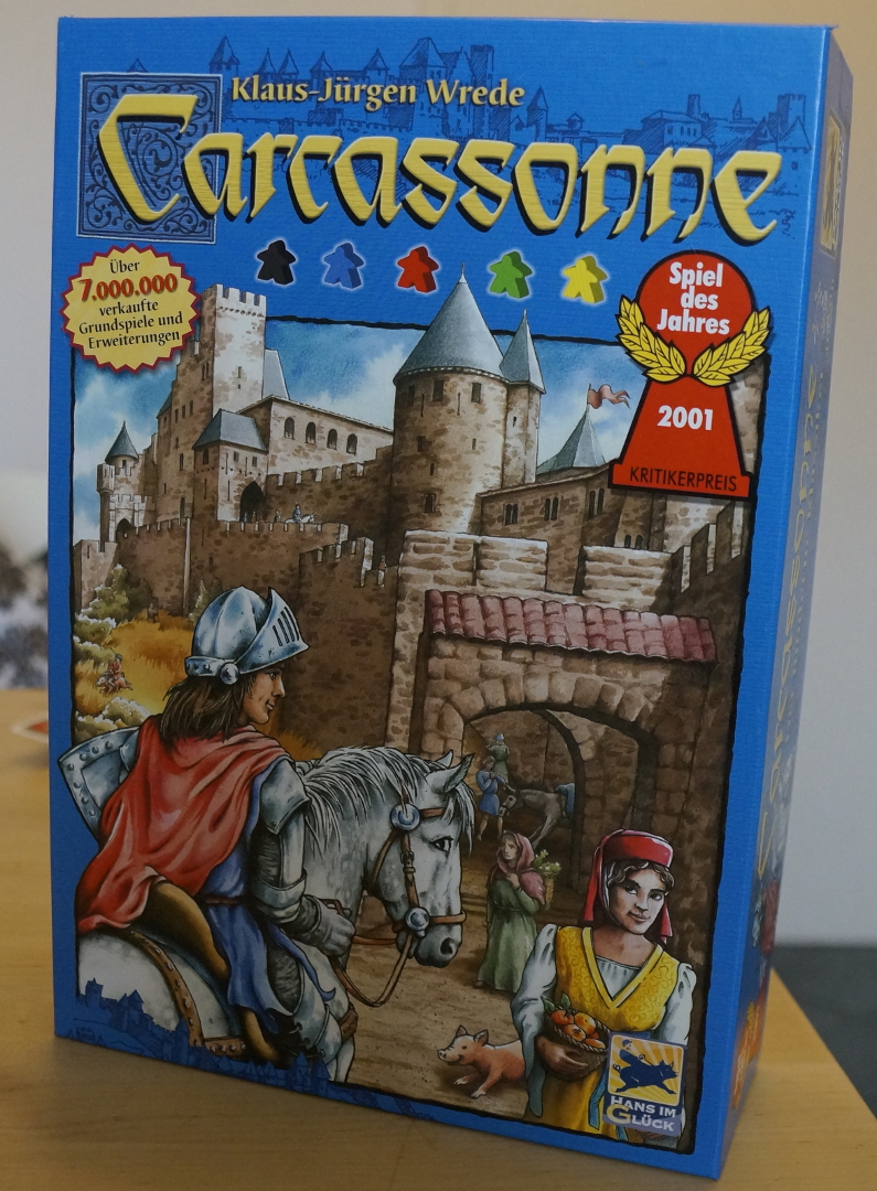 Carcassonne Verpackung
